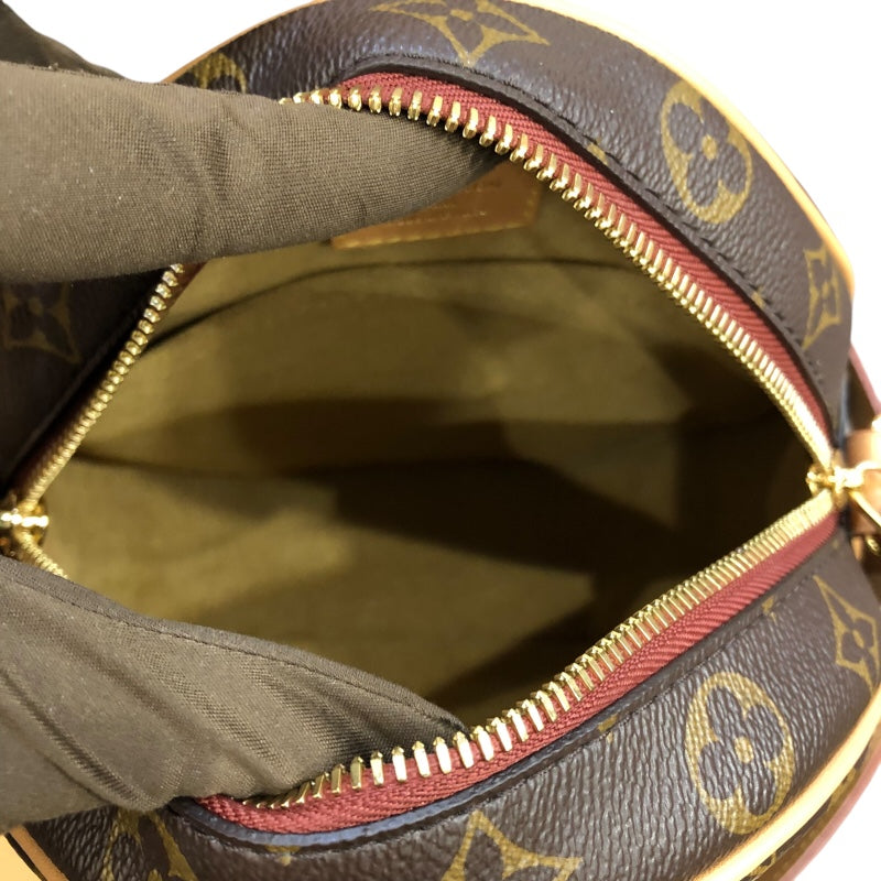 ルイ・ヴィトン LOUIS VUITTON ボワット・シャポー・スープルPM M45578 ブラウン　GD金具 モノグラムキャンバス ユニセックス ショルダーバッグ