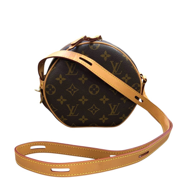 ルイ・ヴィトン LOUIS VUITTON ボワット・シャポー・スープルPM M45578 ブラウン　GD金具 モノグラムキャンバス ユニセックス ショルダーバッグ