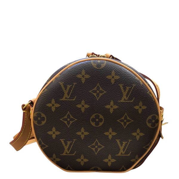 ルイ・ヴィトン LOUIS VUITTON ボワット・シャポー・スープルPM M45578 ブラウン　GD金具 モノグラムキャンバス ユニセックス ショルダーバッグ