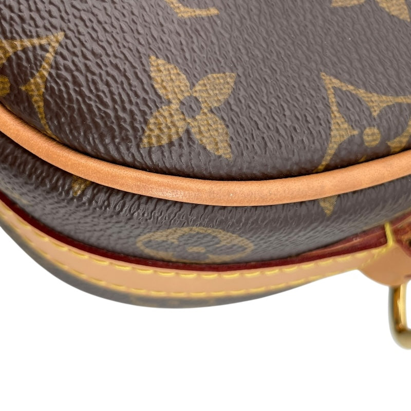 ルイ・ヴィトン LOUIS VUITTON ボワット・シャポー・スープルPM M45578 ブラウン モノグラムキャンバス レディース ショルダーバッグ