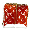 ルイ・ヴィトン LOUIS VUITTON ｽｸｴｱﾊﾞｯｸﾞ M46212 オレンジ/ホワイト レディース ハンドバッグ