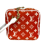 ルイ・ヴィトン LOUIS VUITTON ｽｸｴｱﾊﾞｯｸﾞ M46212 オレンジ/ホワイト レディース ハンドバッグ