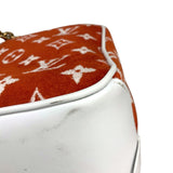 ルイ・ヴィトン LOUIS VUITTON ｽｸｴｱﾊﾞｯｸﾞ M46212 オレンジ/ホワイト レディース ハンドバッグ