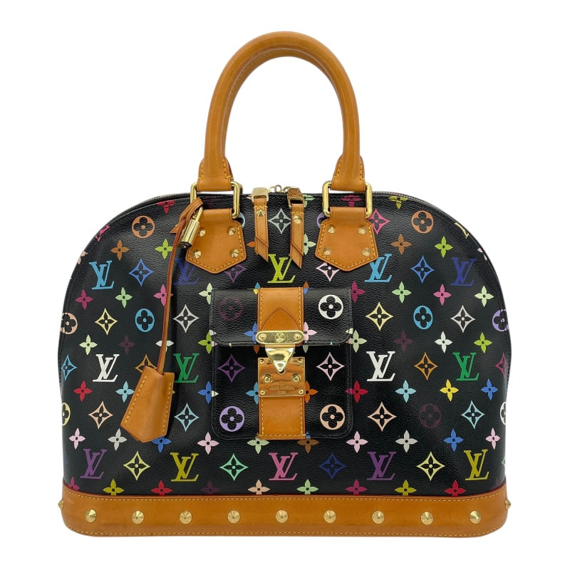ルイ・ヴィトン LOUIS VUITTON アルマGM M40442 ノワール モノグラム・マルチカラー レディース ハンドバッグ