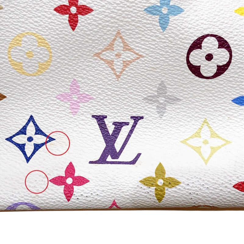 ルイ・ヴィトン LOUIS VUITTON プチ・ノエ M42229 ホワイト/マルチカラー モノグラムマルチカラー レディース ハンドバッグ