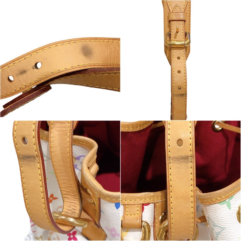 ルイ・ヴィトン LOUIS VUITTON プチ・ノエ M42229 ホワイト/マルチカラー モノグラムマルチカラー レディース ハンドバッグ