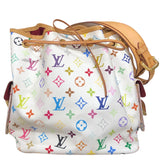 ルイ・ヴィトン LOUIS VUITTON プチ・ノエ M42229 ホワイト/マルチカラー モノグラムマルチカラー レディース ハンドバッグ