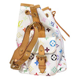 ルイ・ヴィトン LOUIS VUITTON プチ・ノエ M42229 ホワイト/マルチカラー モノグラムマルチカラー レディース ハンドバッグ