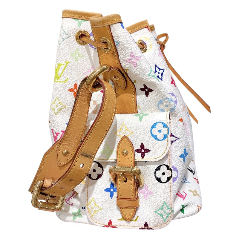 ルイ・ヴィトン LOUIS VUITTON プチ・ノエ M42229 ホワイト/マルチカラー モノグラムマルチカラー レディース ハンドバッグ