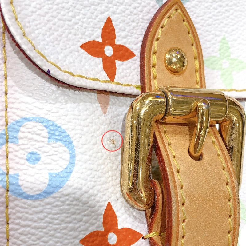 ルイ・ヴィトン LOUIS VUITTON プチ・ノエ M42229 ホワイト/マルチカラー モノグラムマルチカラー レディース ハンドバッグ