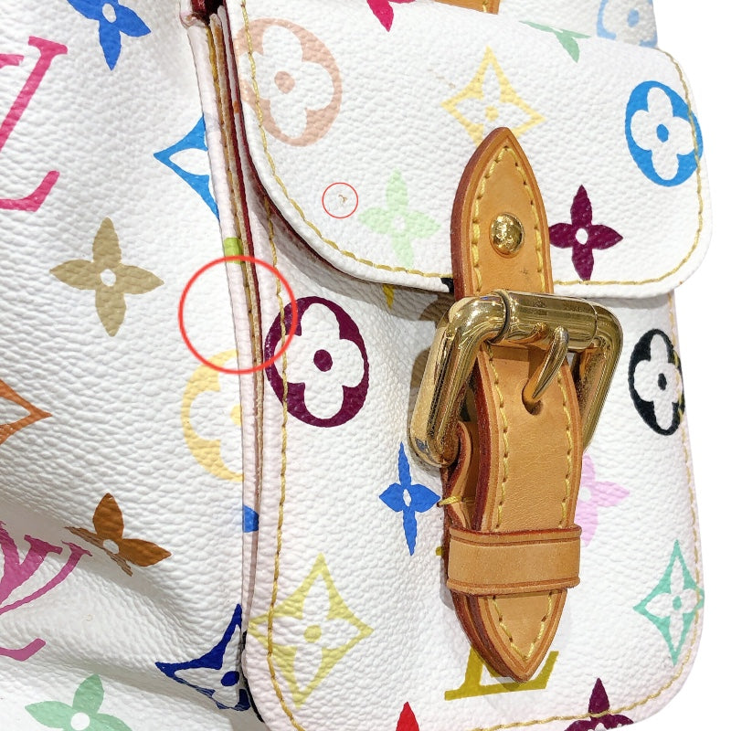 ルイ・ヴィトン LOUIS VUITTON プチ・ノエ M42229 ホワイト/マルチカラー モノグラムマルチカラー レディース ハンドバッグ