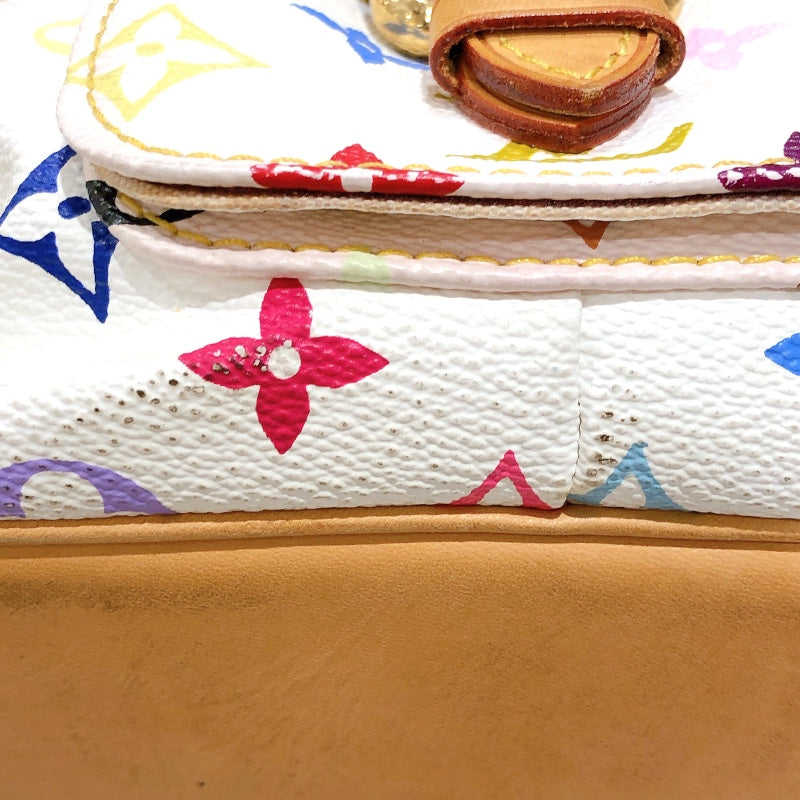 ルイ・ヴィトン LOUIS VUITTON プチ・ノエ M42229 ホワイト/マルチカラー モノグラムマルチカラー レディース ハンドバッグ