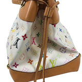 ルイ・ヴィトン LOUIS VUITTON ウルスラ M40123 ブロン ゴールド金具 モノグラム・マルチカラーキャンバス レディース ショルダーバッグ