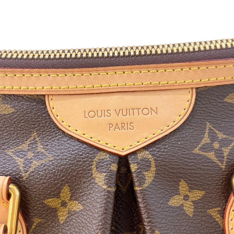 ルイ・ヴィトン LOUIS VUITTON パレルモPM M40145 ブラウン モノグラム レディース ハンドバッグ