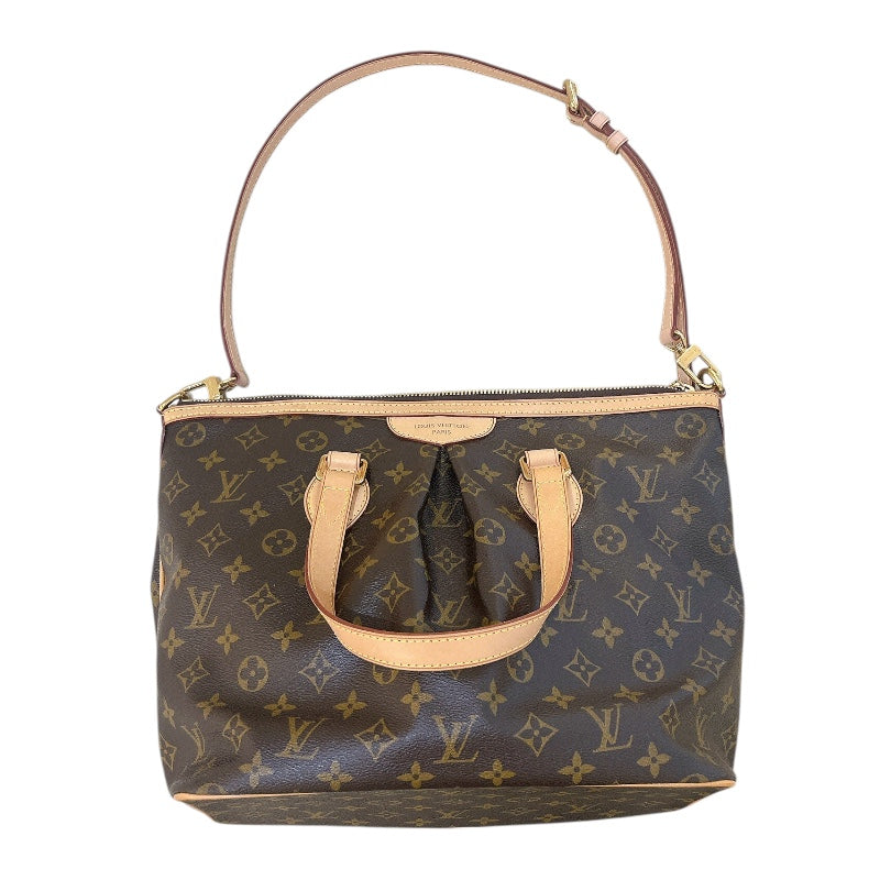 ルイ・ヴィトン LOUIS VUITTON パレルモPM M40145 ブラウン モノグラム レディース ハンドバッグ