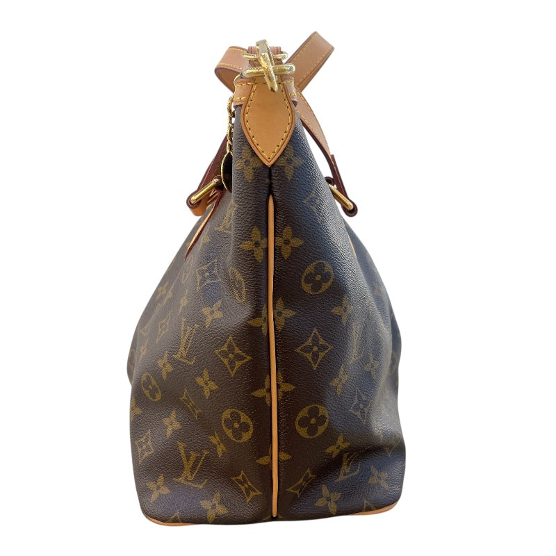 ルイ・ヴィトン LOUIS VUITTON パレルモPM M40145 ブラウン モノグラム レディース ハンドバッグ