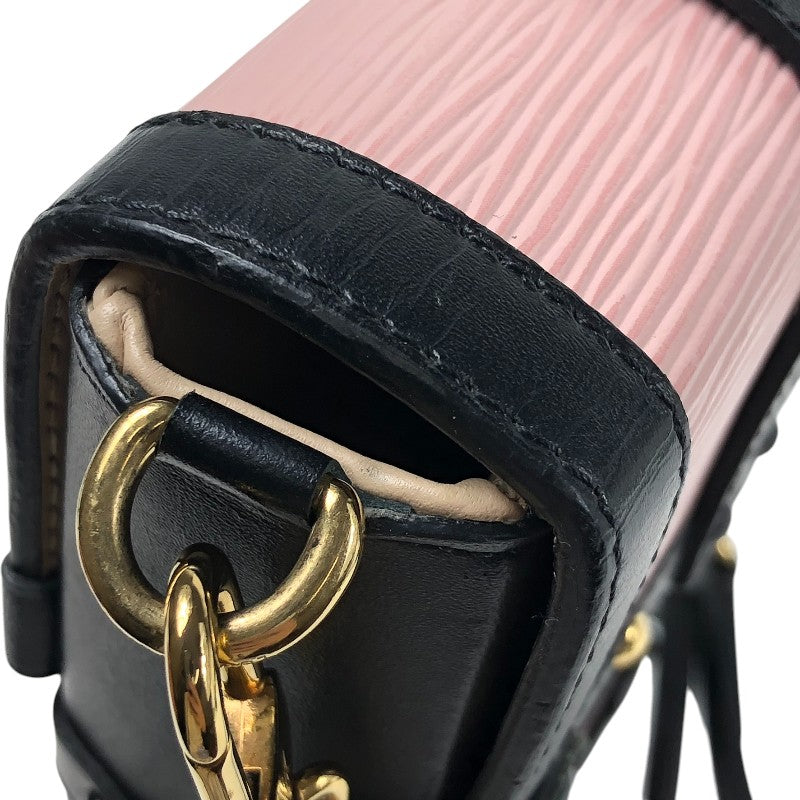 ルイ・ヴィトン LOUIS VUITTON ポシェット トランク ヴェルティカル M67872 ピンク PVC レディース ショルダーバッグ