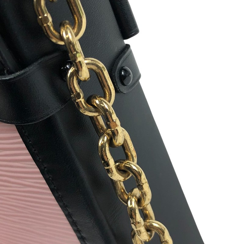 ルイ・ヴィトン LOUIS VUITTON ポシェット トランク ヴェルティカル M67872 ピンク PVC レディース ショルダーバッグ