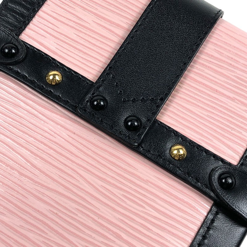 ルイ・ヴィトン LOUIS VUITTON ポシェット トランク ヴェルティカル M67872 ピンク PVC レディース ショルダーバッグ