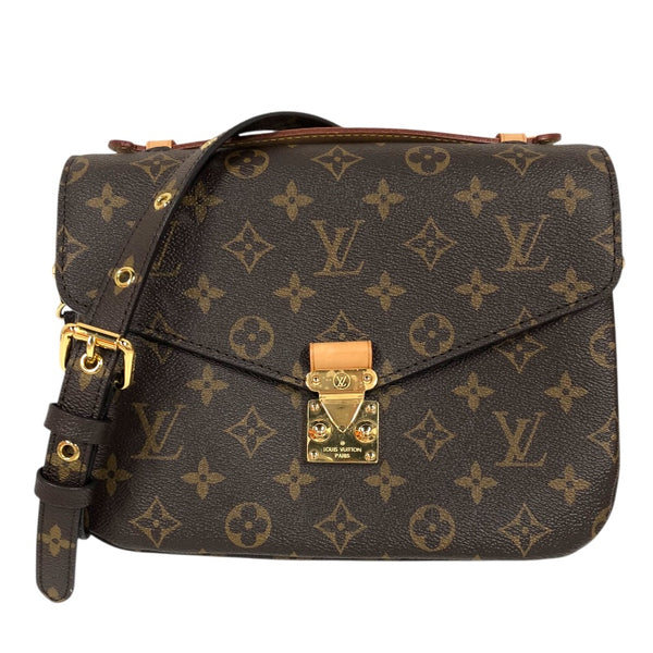 ルイ・ヴィトン LOUIS VUITTON ポシェット・メティスMM M44875 ブラウン モノグラム・キャンバス レディース ショルダーバッグ