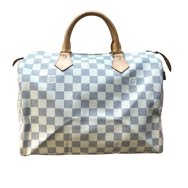 ルイ・ヴィトン LOUIS VUITTON スピーディ30 N41533 ダミエ/アズール PVC レディース ハンドバッグ