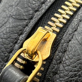 ルイ・ヴィトン LOUIS VUITTON ボワット・シャポー・スープルMM M45649 ブラック モノグラム・アンプラント レザー レディース ショルダーバッグ