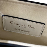 クリスチャン・ディオール Christian Dior サドルバッグ M0456 ホワイト/SV金具 スムースカーフ レディース ハンドバッグ