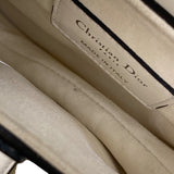 クリスチャン・ディオール Christian Dior サドルバッグ M0456 ホワイト/SV金具 スムースカーフ レディース ハンドバッグ