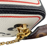 ルイ・ヴィトン LOUIS VUITTON スクエア・バッグ　ゲーム・オン M57478 ホワイト モノグラム レディース ショルダーバッグ