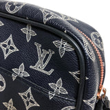 ルイ・ヴィトン LOUIS VUITTON ダヌーブPM アップサイドダウン ショルダーバッグ M43678 ブラック オレンジ モノグラムエクリプス メンズ ショルダーバッグ