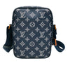 ルイ・ヴィトン LOUIS VUITTON ダヌーブPM アップサイドダウン ショルダーバッグ M43678 ブラック オレンジ モノグラムエクリプス メンズ ショルダーバッグ