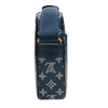 ルイ・ヴィトン LOUIS VUITTON ダヌーブPM アップサイドダウン ショルダーバッグ M43678 ブラック オレンジ モノグラムエクリプス メンズ ショルダーバッグ