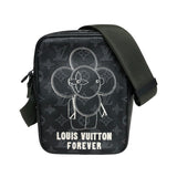 ルイ・ヴィトン LOUIS VUITTON ダヌーブPM ヴィヴィエンヌ 限定 M43677 ブラック グリーン モノグラムエクリプス メンズ ショルダーバッグ