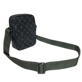 ルイ・ヴィトン LOUIS VUITTON ダヌーブPM ヴィヴィエンヌ 限定 M43677 ブラック グリーン モノグラムエクリプス メンズ ショルダーバッグ