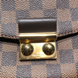 ルイ・ヴィトン LOUIS VUITTON クロワゼット N53000 ブラウン ダミエ レディース ショルダーバッグ