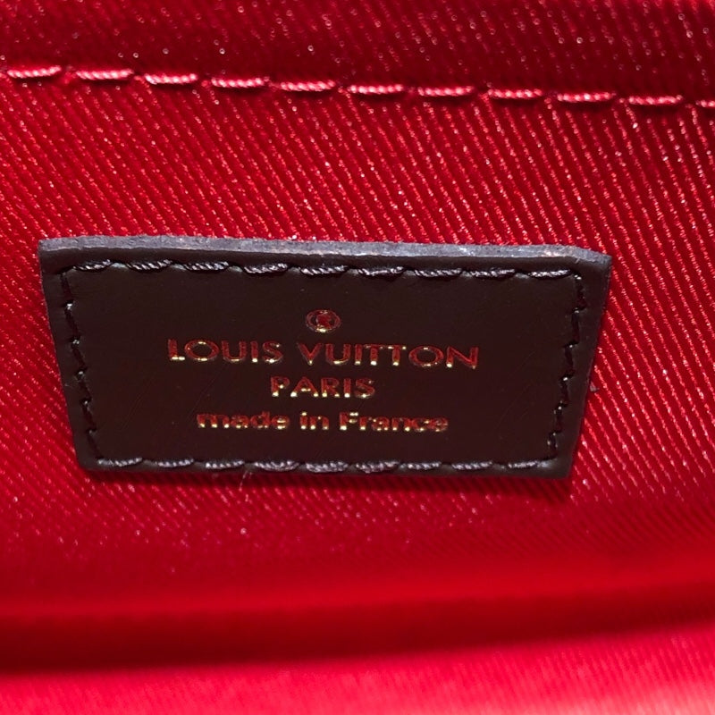ルイ・ヴィトン LOUIS VUITTON クロワゼット N53000 ブラウン ダミエ レディース ショルダーバッグ