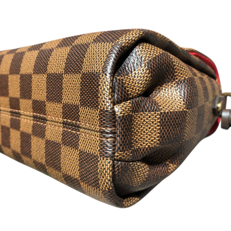 ルイ・ヴィトン LOUIS VUITTON クロワゼット N53000 ブラウン ダミエ レディース ショルダーバッグ