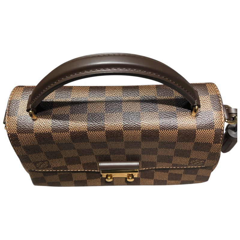 ルイ・ヴィトン LOUIS VUITTON クロワゼット N53000 ブラウン ダミエ レディース ショルダーバッグ