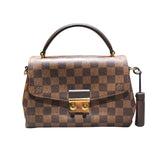 ルイ・ヴィトン LOUIS VUITTON クロワゼット N53000 ブラウン ダミエ レディース ショルダーバッグ