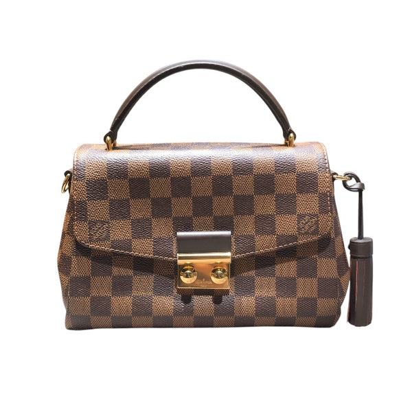 ルイ・ヴィトン LOUIS VUITTON クロワゼット N53000 ブラウン ダミエ レディース ショルダーバッグ