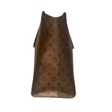 ルイ・ヴィトン LOUIS VUITTON オンザゴーGM M45320 ブラウン モノグラム ジャイアント・リバース レディース トートバッグ