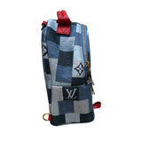 ルイ・ヴィトン LOUIS VUITTON パームスプリングス バックパックMINI M45043 ブルー デニムモノグラム レディース リュック・デイパック