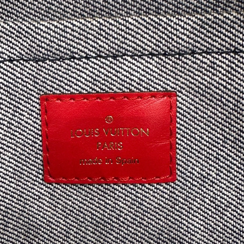 ルイ・ヴィトン LOUIS VUITTON パームスプリングス バックパックMINI M45043 ブルー デニムモノグラム レディース リュック・デイパック