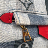 ルイ・ヴィトン LOUIS VUITTON パームスプリングス バックパックMINI M45043 ブルー デニムモノグラム レディース リュック・デイパック