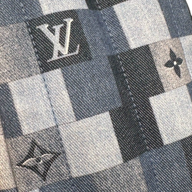ルイ・ヴィトン LOUIS VUITTON パームスプリングス バックパックMINI M45043 ブルー デニムモノグラム レディース リュック・デイパック