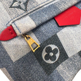 ルイ・ヴィトン LOUIS VUITTON パームスプリングス バックパックMINI M45043 ブルー デニムモノグラム レディース リュック・デイパック