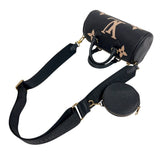 ルイ・ヴィトン LOUIS VUITTON パピヨンBB M45980 ブラック/アイボリー　ゴールド金具 バイカラーモノグラム・アンプラント レディース ハンドバッグ