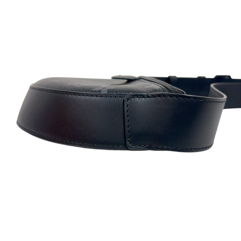 ルイ・ヴィトン LOUIS VUITTON ムーン・クロスボディ M23835 ブラック モググラム・エクリプス メンズ ショルダーバッグ