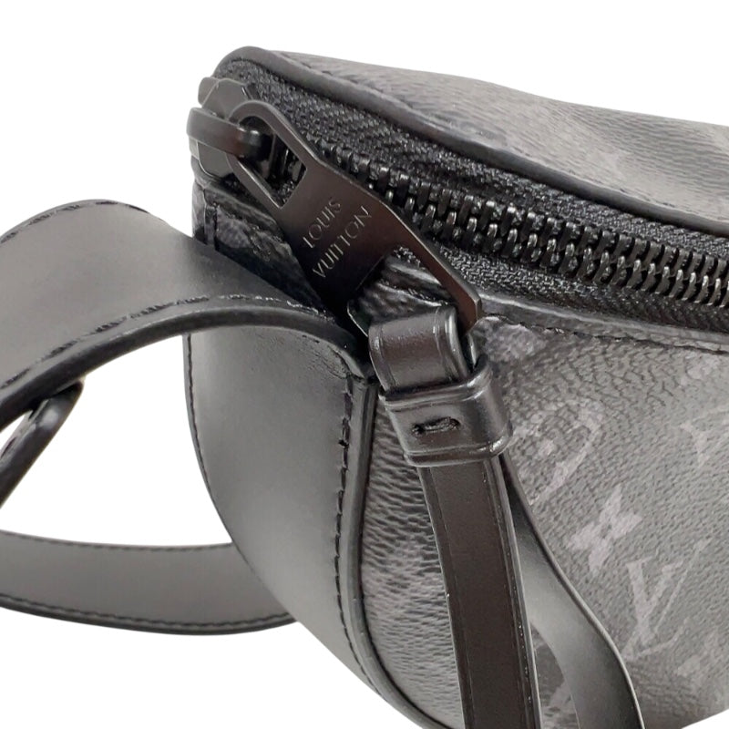 ルイ・ヴィトン LOUIS VUITTON ムーン・クロスボディ M23835 ブラック モググラム・エクリプス メンズ ショルダーバッグ