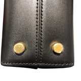 セリーヌ CELINE ティーン二ノバック 118113 ブラック・ゴールド金具 カーフ スムースサテンドカーフ レディース ハンドバッグ